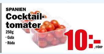 Matdax Cocktailtomater erbjuda