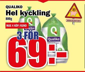 Matdax Hel kyckling erbjuda