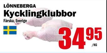 Matdax Kycklingklubbor erbjuda