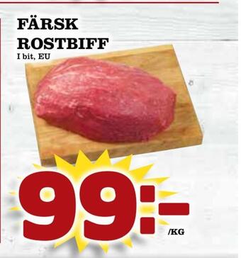 Matdax Färsk rostbiff erbjuda