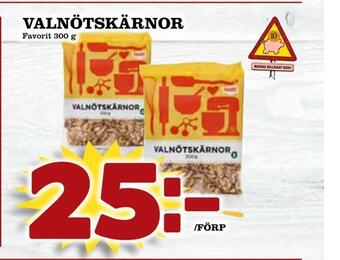 Matdax Valnötskärnor erbjuda