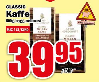 Matdax Kaffe erbjuda