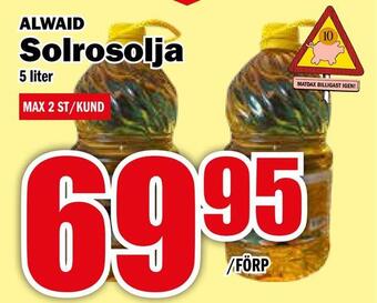 Matdax Solrosolja erbjuda