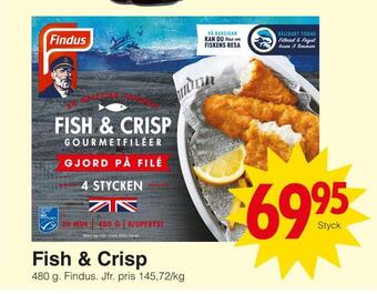 Matöppet Fish & crisp erbjuda