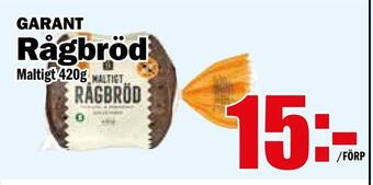 Matdax Rågbröd erbjuda