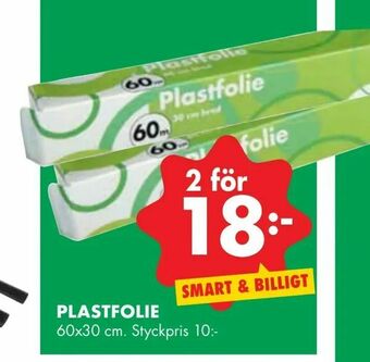 ÖoB Plastfolie erbjuda