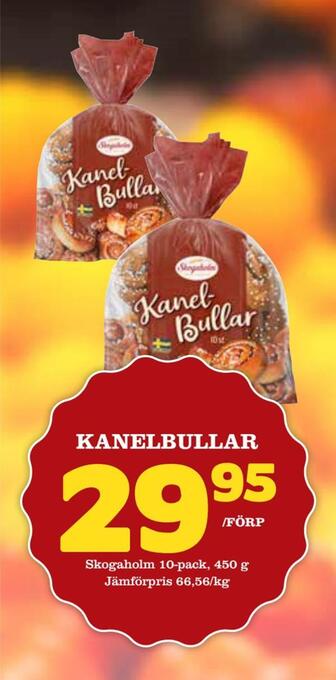 Prisma Mat Kanelbullar erbjuda