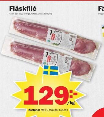Pekås Fläskfilé erbjuda