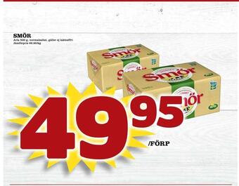 Supergrossen Smör erbjuda