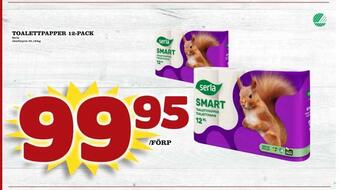 Supergrossen Toalettpapper 12-pack erbjuda
