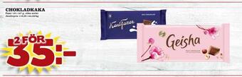 Supergrossen Chokladkaka erbjuda