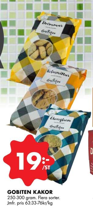 ÖoB Gobiten kakor erbjuda