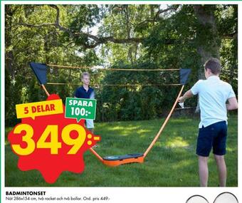 ÖoB Badmintonset erbjuda