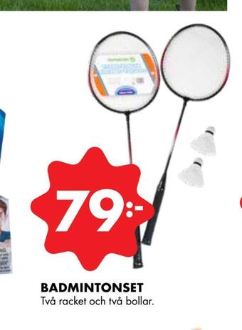 ÖoB Badmintonset erbjuda