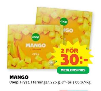Coop Forum Mango erbjuda