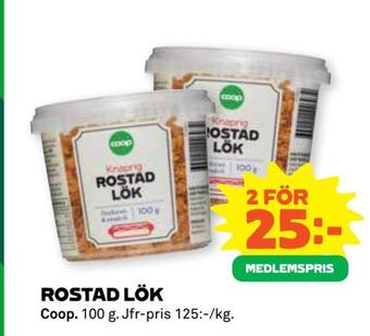 Coop Forum Rostad lök erbjuda