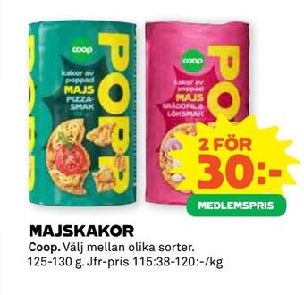 Coop Forum Majskakor erbjuda