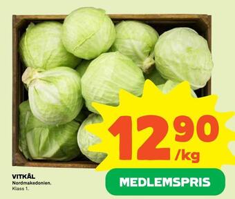 Coop Forum Vitkål erbjuda