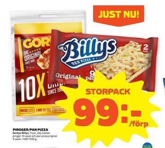 Coop Forum Piroger/pan pizza erbjuda