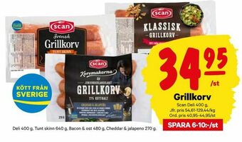 City Gross Grillkorv erbjuda