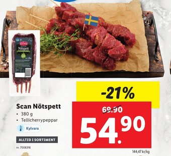 Lidl Scan Nötspett erbjuda