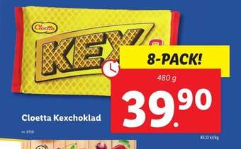 Lidl Cloetta Kexchoklad erbjuda