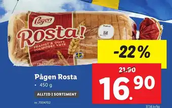 Lidl Pågen Rosta erbjuda