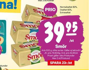 City Gross Smör erbjuda