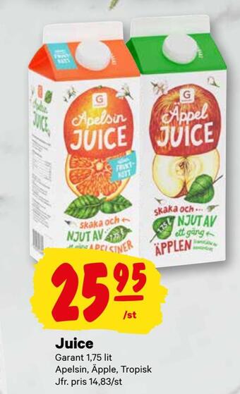 City Gross Juice erbjuda