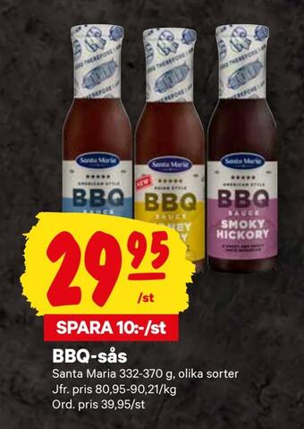 City Gross Bbq-sås erbjuda