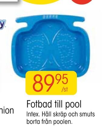 EKO Fotbad till pool erbjuda