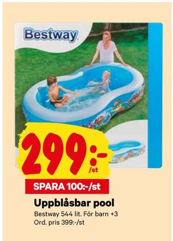 City Gross Uppblåsbar pool erbjuda