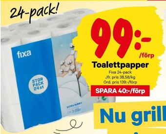 City Gross Toalettpapper erbjuda