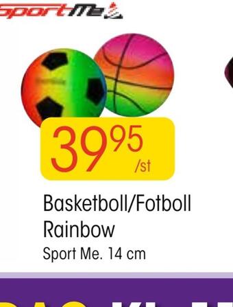 EKO Basketboll/fotboll rainbow erbjuda
