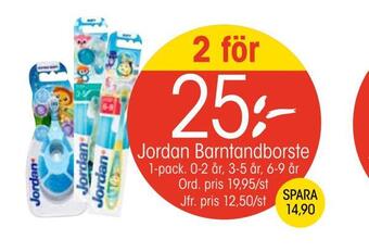 EKO Jordan barntandborste erbjuda