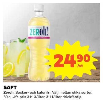 Coop Saft erbjuda