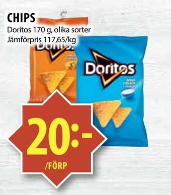 Matvärlden Tensta Chips erbjuda