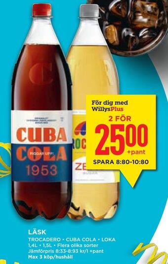 Willys Hemma Läsk erbjuda