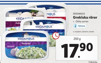 Lidl Grekiska röror erbjuda