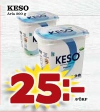 Matdax Keso cottage cheese erbjuda