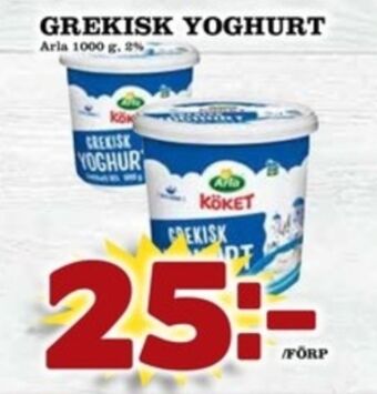 Matdax Arla köket yoghurt erbjuda