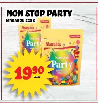 Nelins Non stop party erbjuda