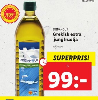 Lidl Grekisk extra jungfruolja erbjuda