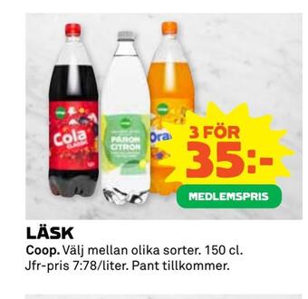Coop Extra Läsk erbjuda