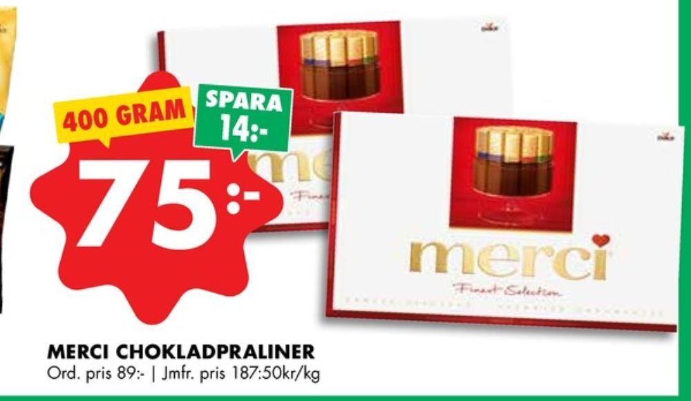 Finest selection great variety chokladask erbjudande hos ÖoB