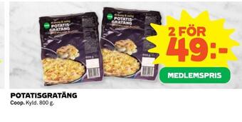 Coop Extra Potatisgratäng erbjuda