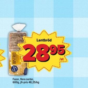 Östenssons Bistro lantbröd erbjuda