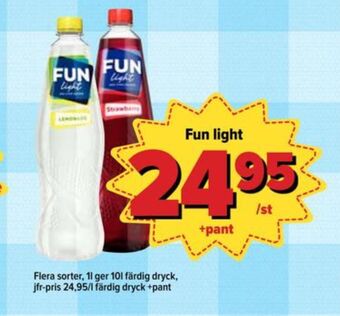 Östenssons Fun light lättdryck erbjuda