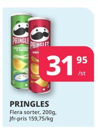 Tempo Pringles chips erbjuda
