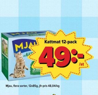 Östenssons Mjau kattmat erbjuda